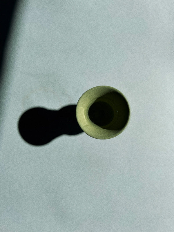 Wedgwood Vintage Vase , Pistachio Green