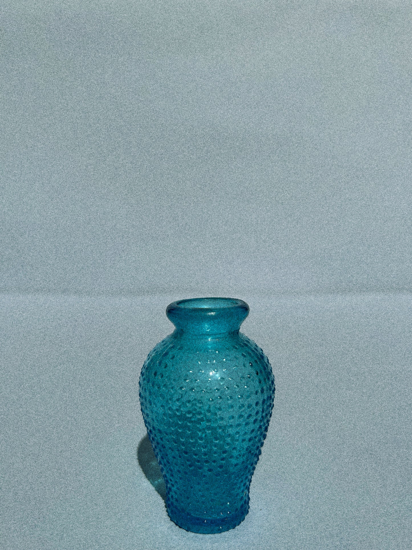 Glass Vintage Mini Vase in Blue