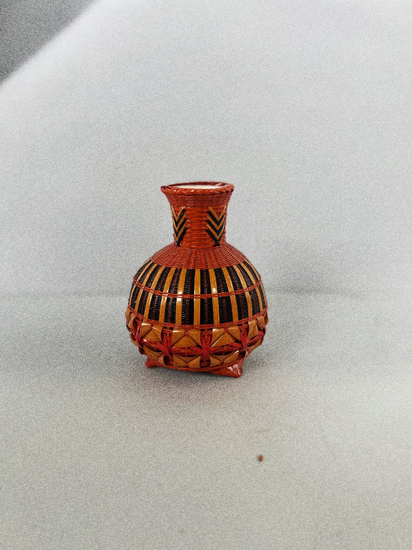 Woven Vase with Ceramic interior