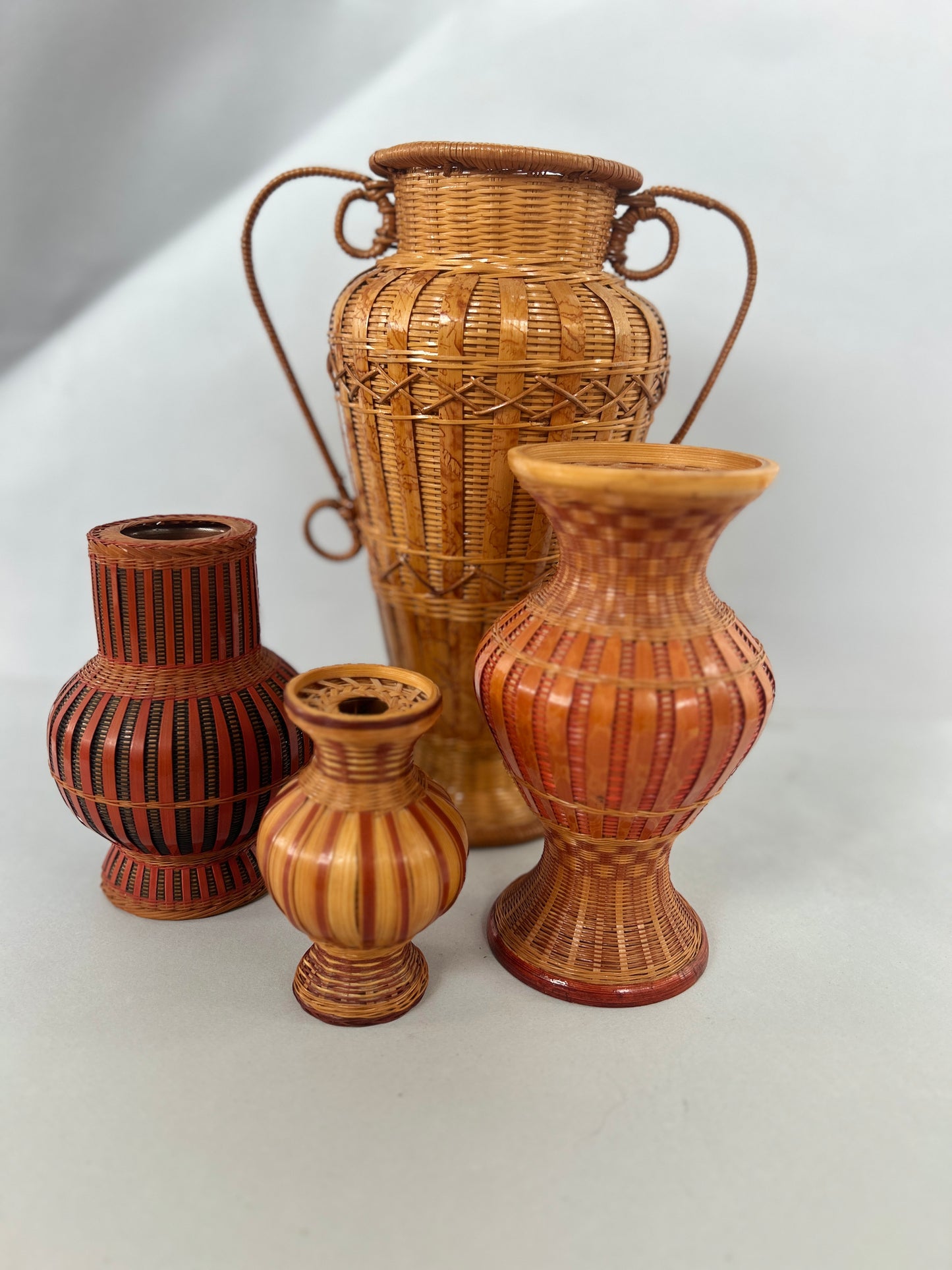 Woven Large Urn Vase