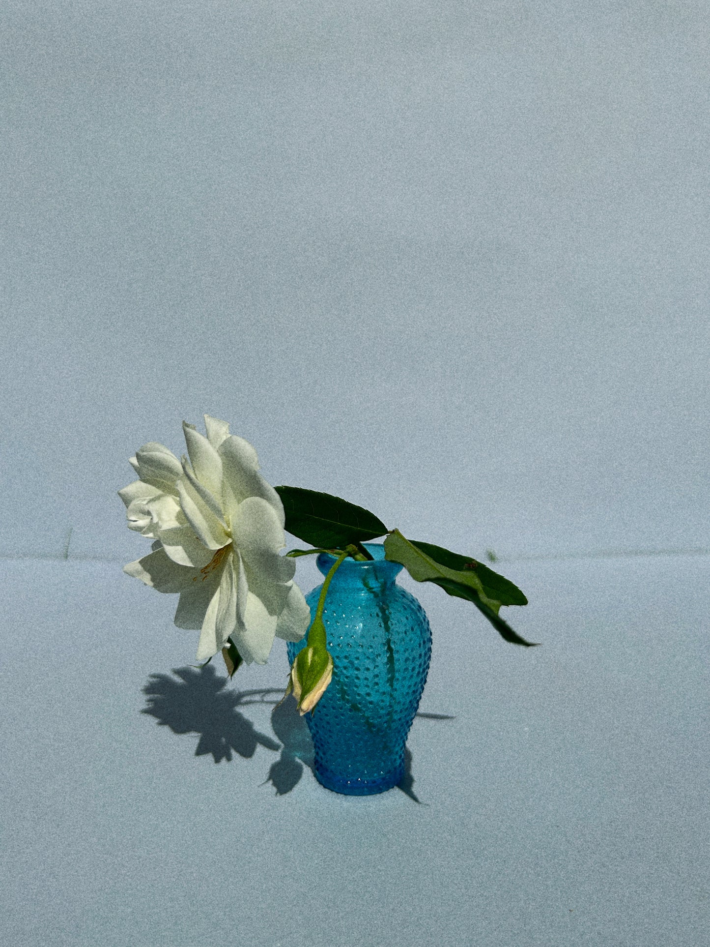 Glass Vintage Mini Vase in Blue