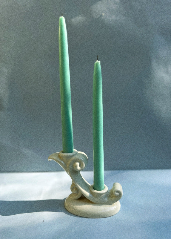 Ceramic Double Candle Holder